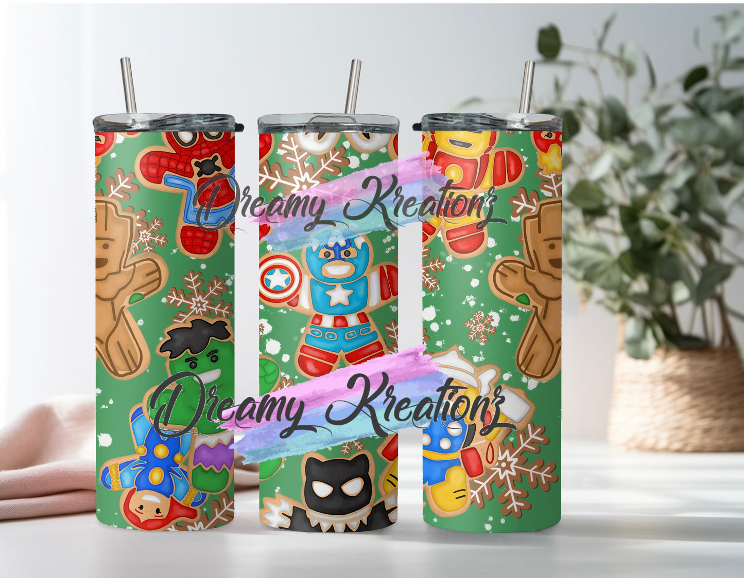 Gingerbread power tumbler