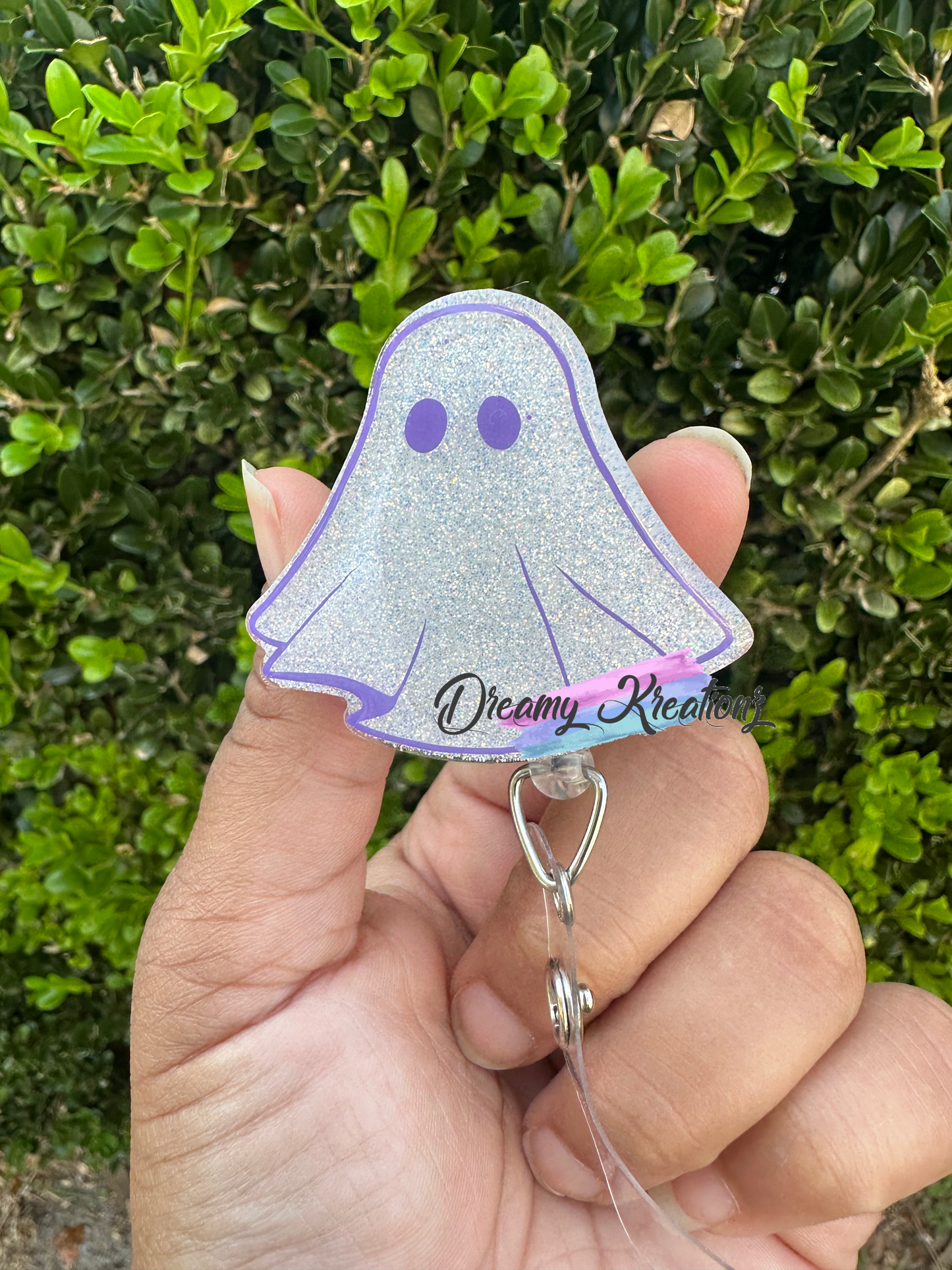 Blanket Ghost badge reel