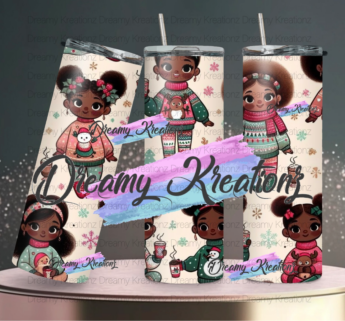 Christmas sweater tumbler