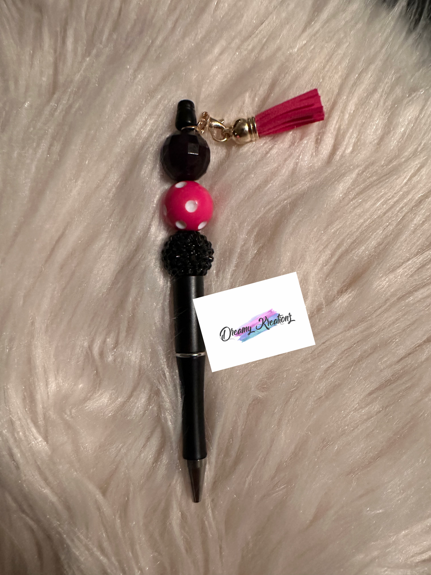 Beaded pen