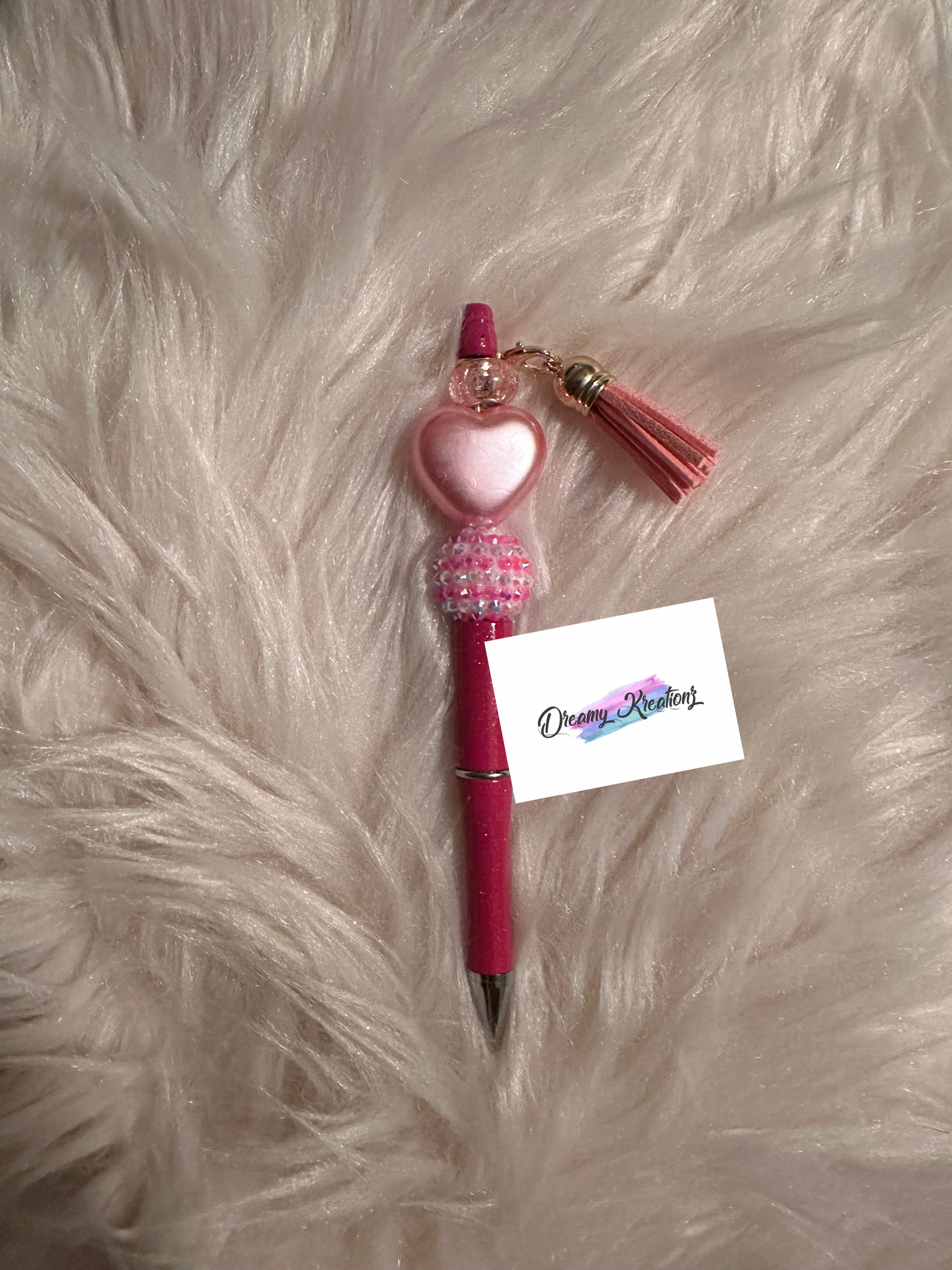 Beaded pen